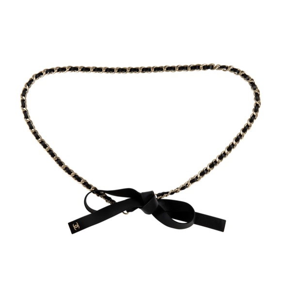 292. Chanel Resort 2020 Interlocking CC Logo Chain-Link Belt Necklace $1975 - Picture 1 of 10